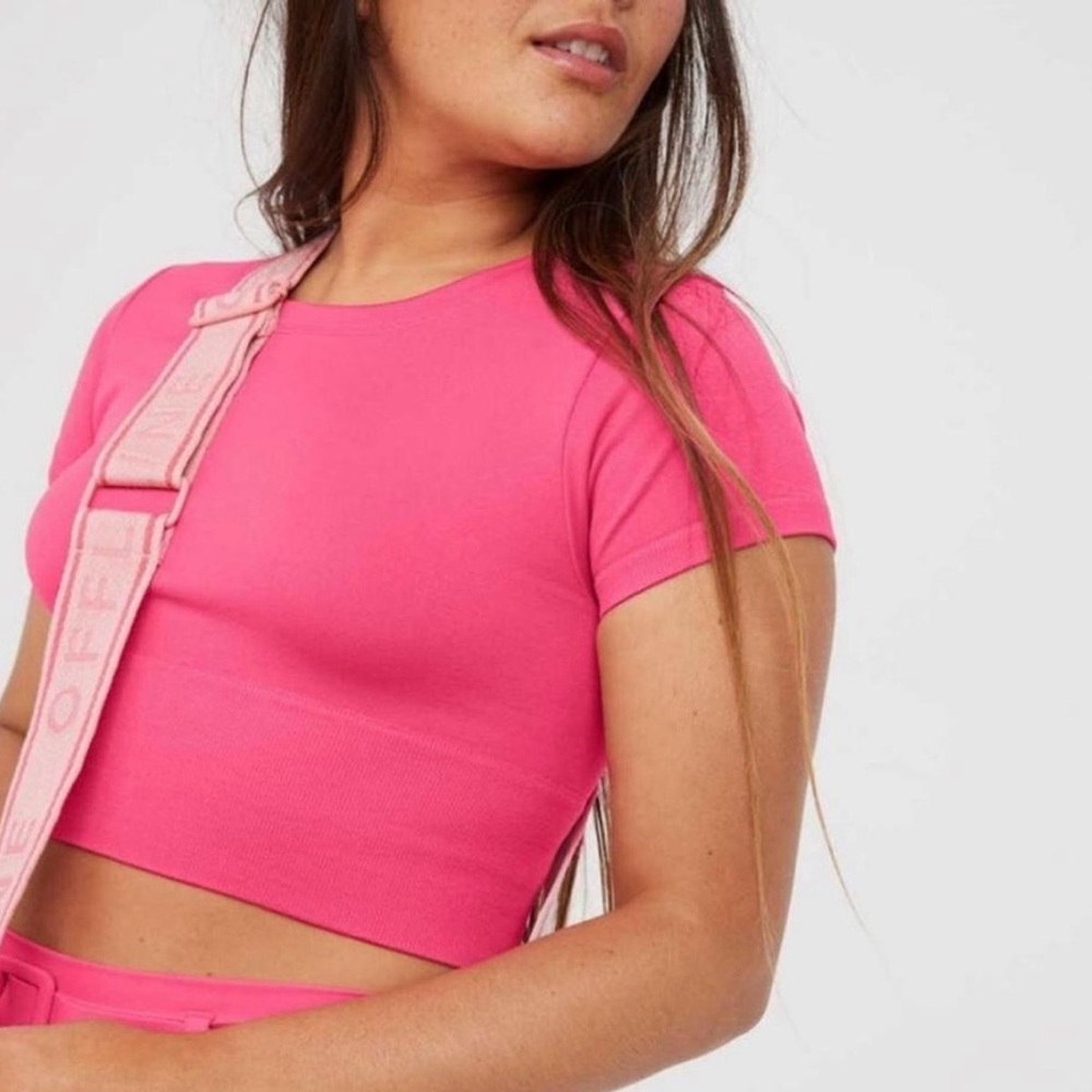 Aerie Vibrant Pink Seamless Top
